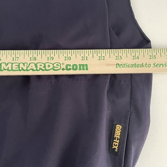 Zero Restriction Gore Tex Golf Vest Mens L Blue Windbreaker Interclub Invitation - Picture 13 of 14